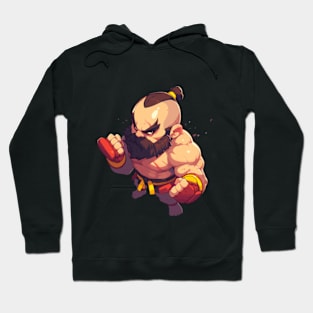 Street Fighter Zangief Art Hoodie